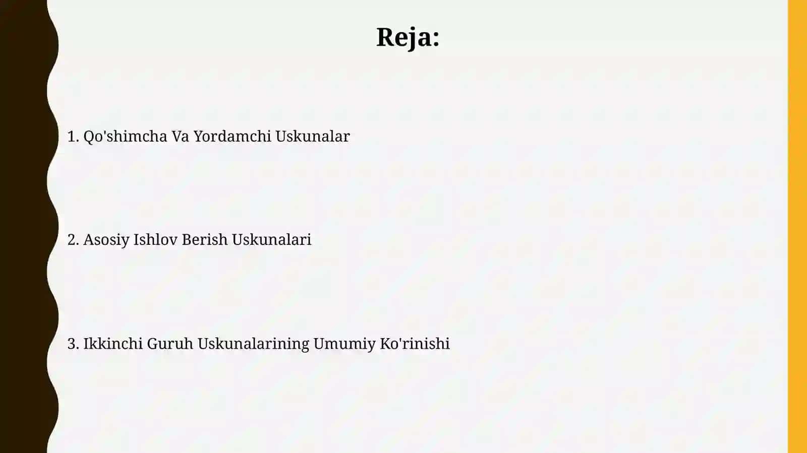 Ikkinchi Guruh Uskunalarining Umumiy Ko'rinishi 2