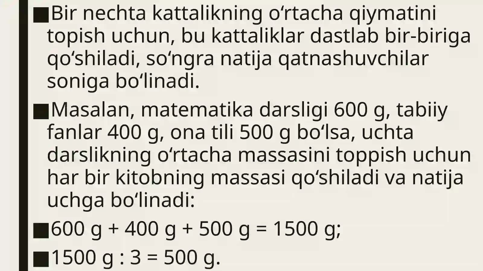 MA’LUMOTLARNI GRAFIKDATASVIRLASH 2