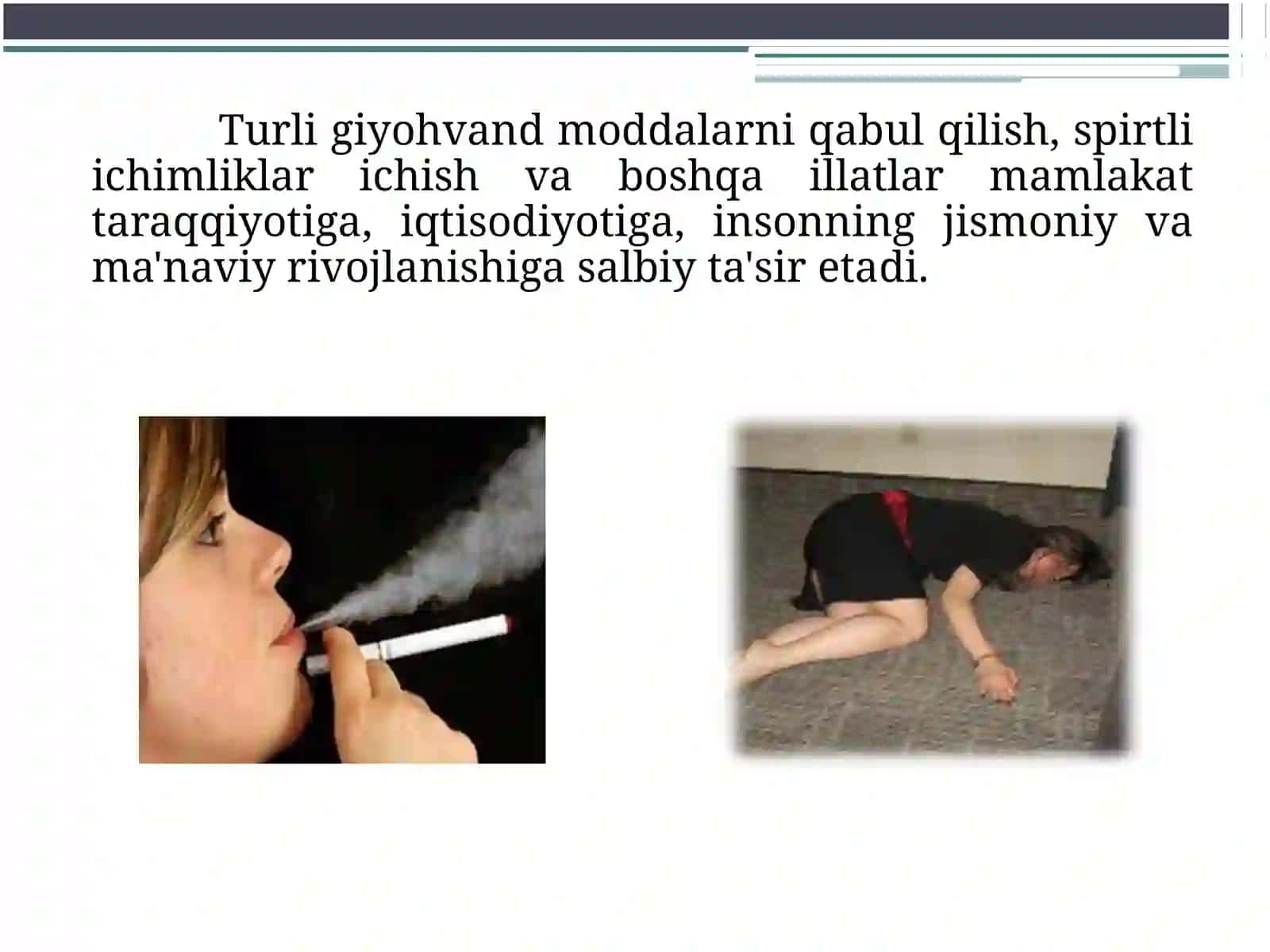 Zararli odatlar 2