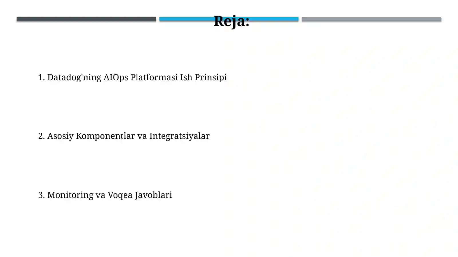 DataDog - AIOps platformasining ishlash tamoyili 2