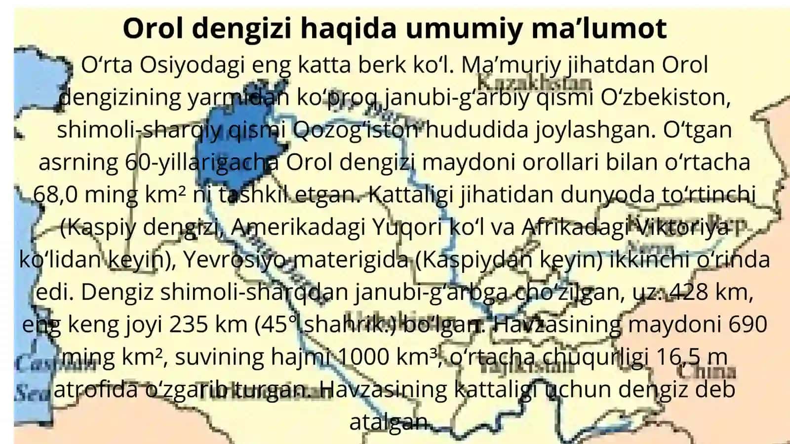 Orol dengizi fojiasi 2