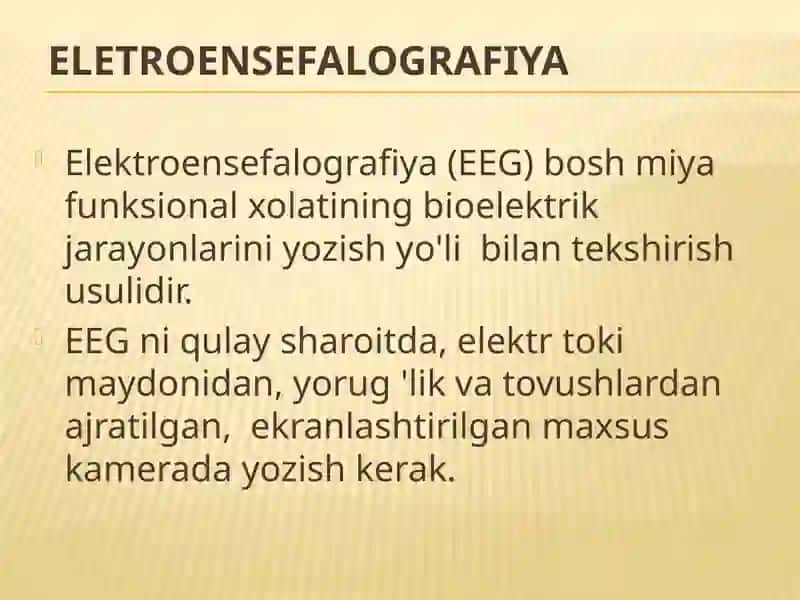 Elektroensefalografiya 2