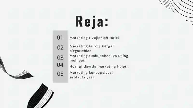 Marketingning vujudga kelishi va rivojlanishning asosiy bosqichlari 2