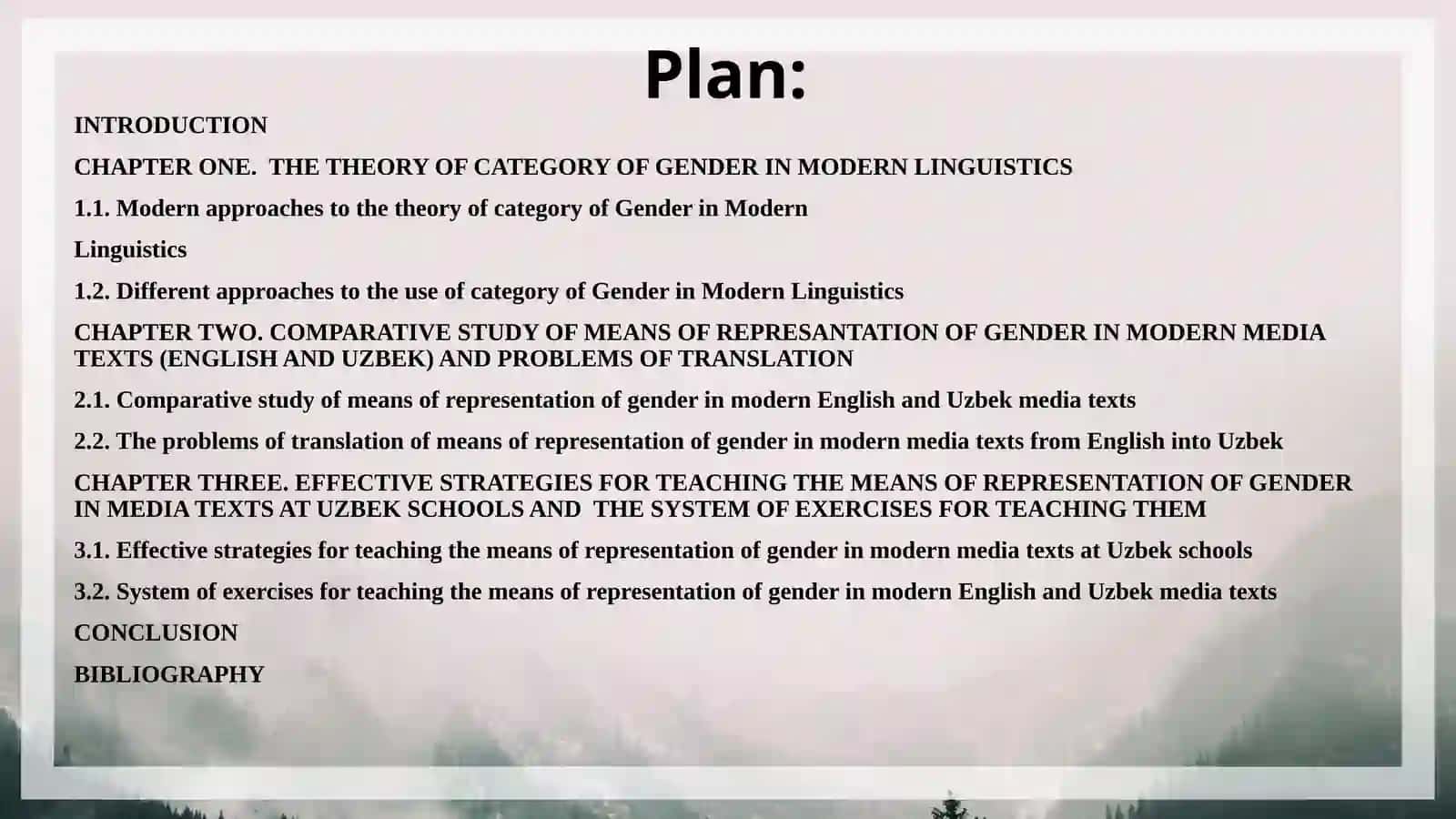 COMPARATIVE STUDY OF MEANS OF REPRESENTATION OF GENDER IN MODERN MEDIA TEXTS (ENGLISH AND UZBEK) 2