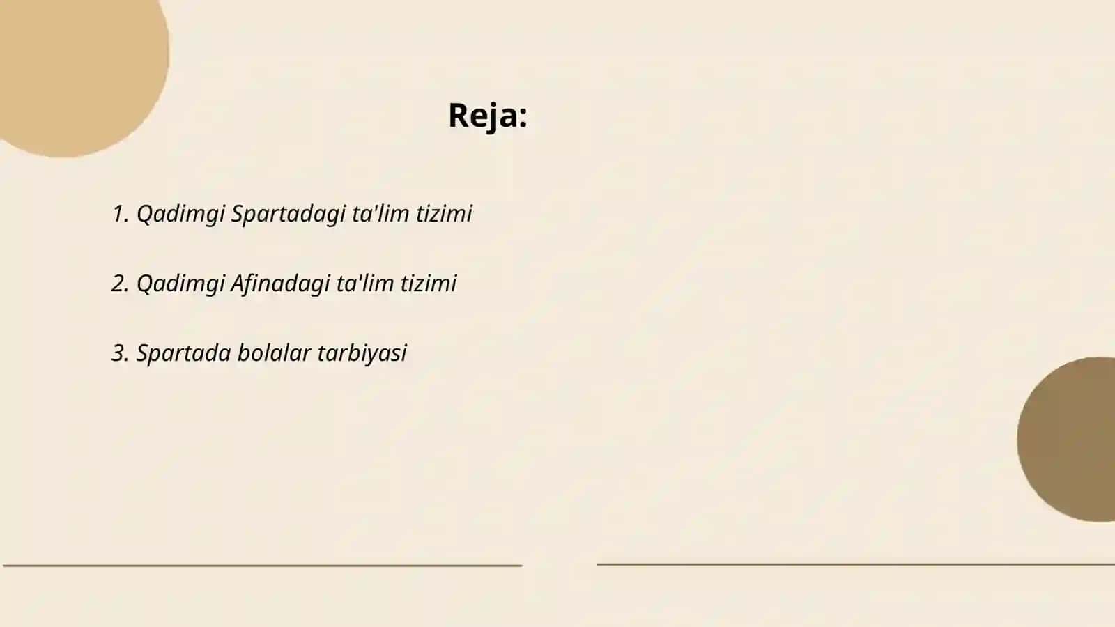 Qadimgi Sparta va Afina maktablarida ta’lim-tarbiya 2