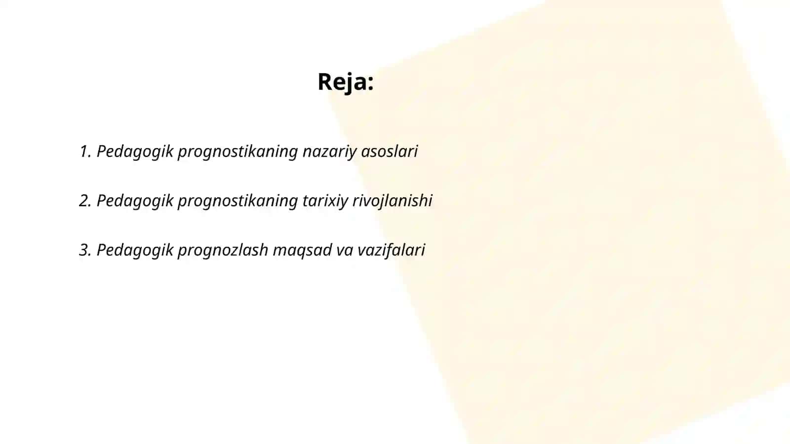 Pedagogik prognostika fan sifatida 2