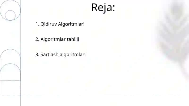 Algoritmlash asoslari 2