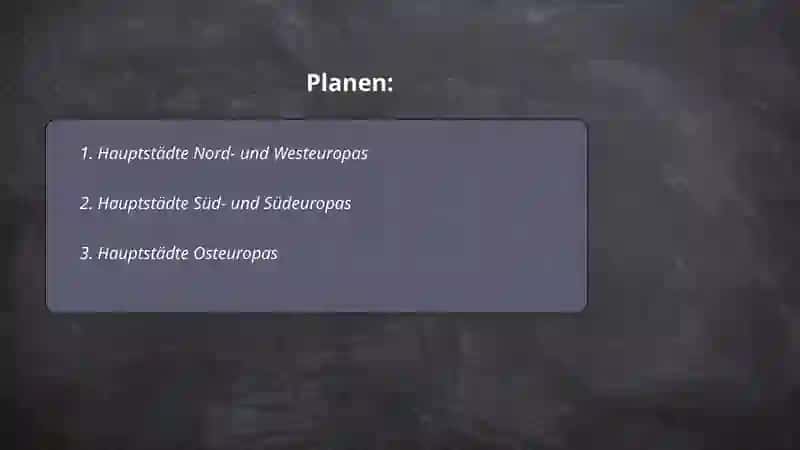 Europa Hauptstädte Quiz 2