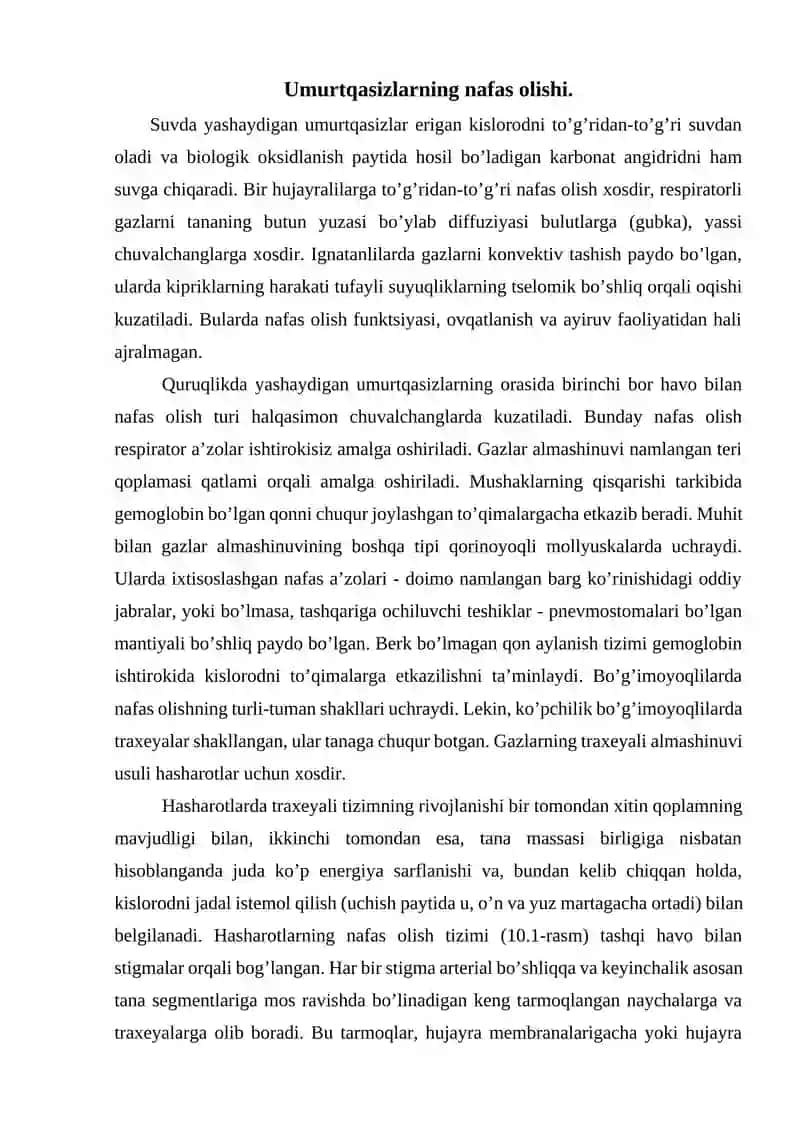 Nafas olish fiziologiyasi 2