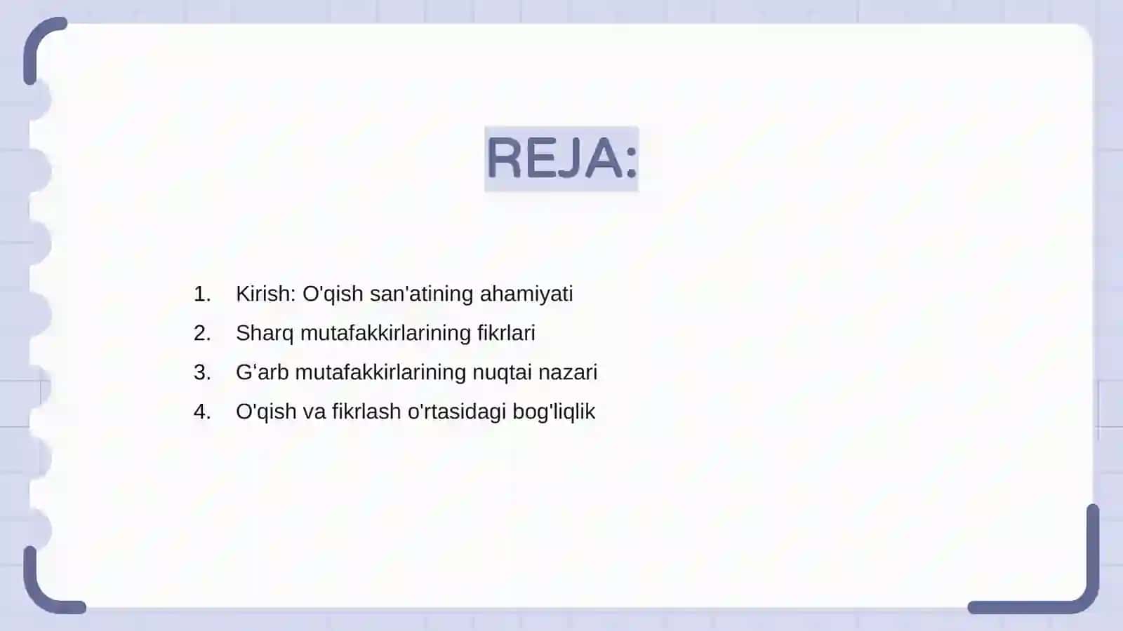 Sharq va Gʻarb mutafakkirlari ifodali oʻqish san'ati boʻyicha 2