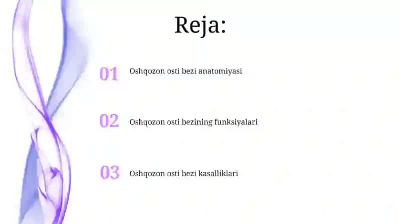 Oshqozon osti bezi anatomiyasi 2
