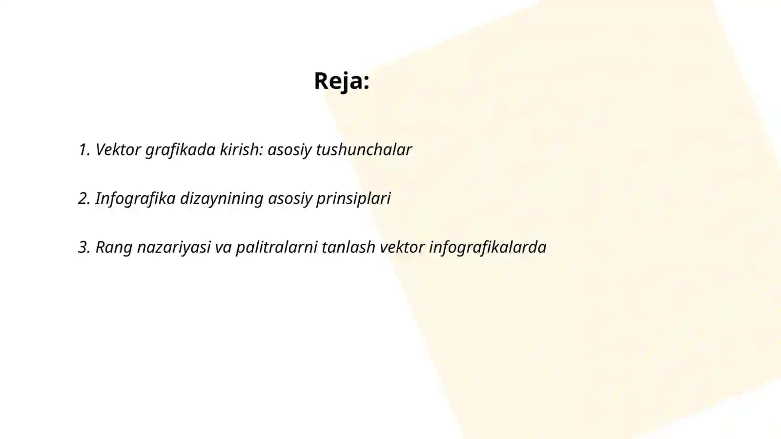 Vektor grafikada infografika yaratish 2