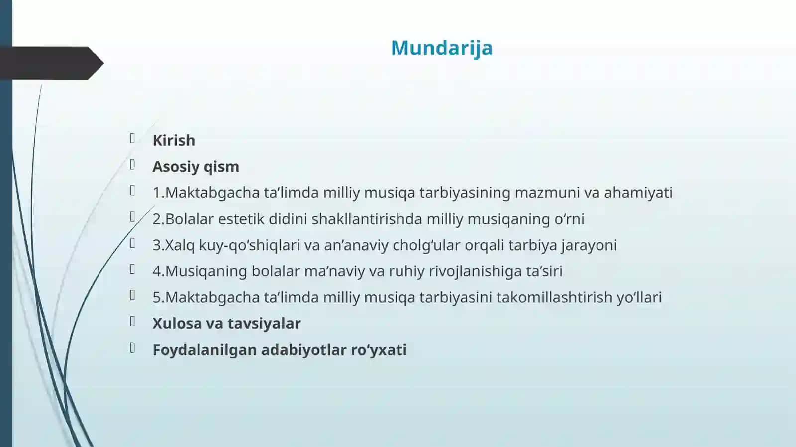 Musiqa darslarida xalq kuylaridan foydalanishning ahamiyati 2