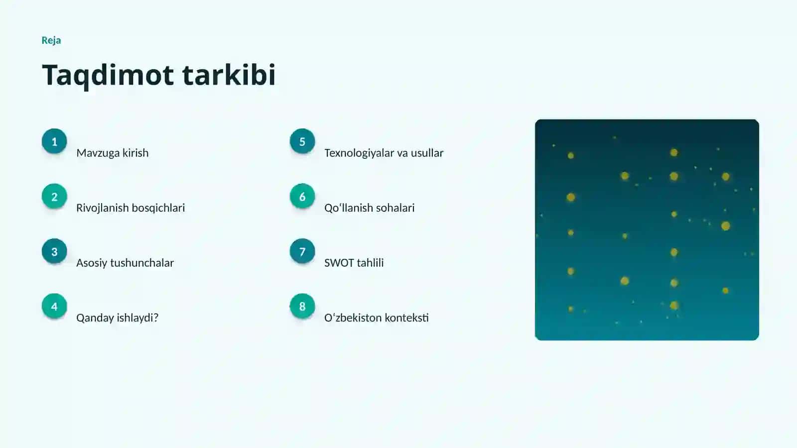 Sunʼiy intellekt boʻyicha taqdimot 2
