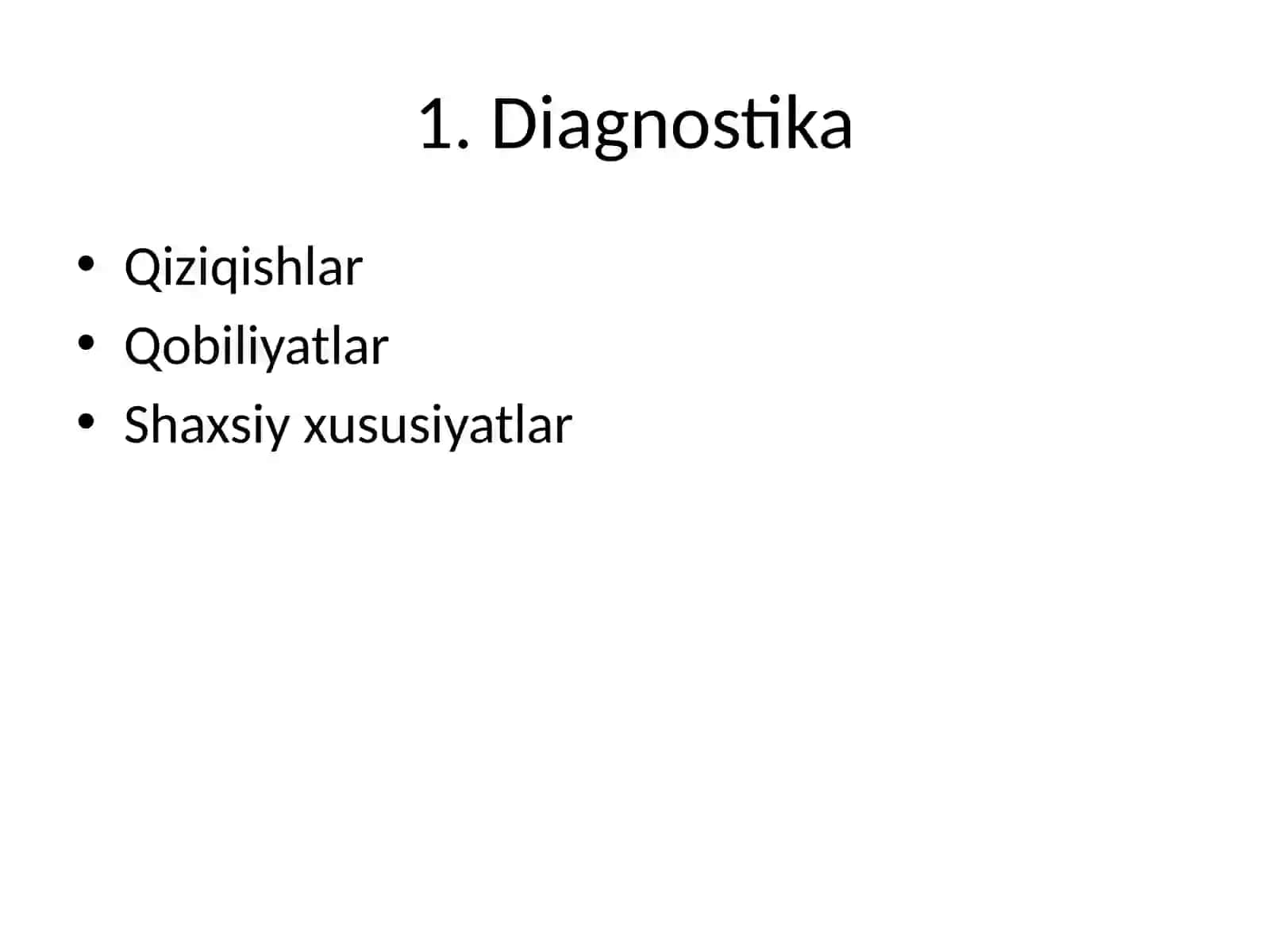 Individual Kasbiy Rivojlanish Xarita 2