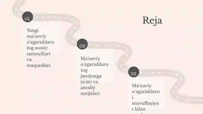 Yangi O'zbekistonda amalga oshirilayotgan ma'naviy o'zgarishlar 2