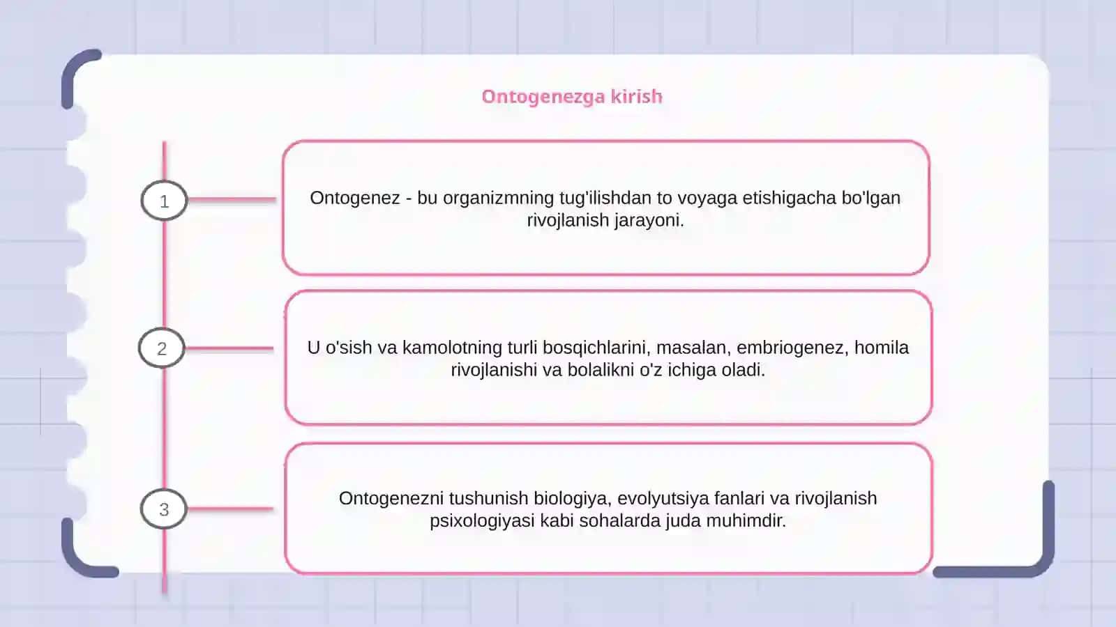 Ontogenez konsepsiyasi 2