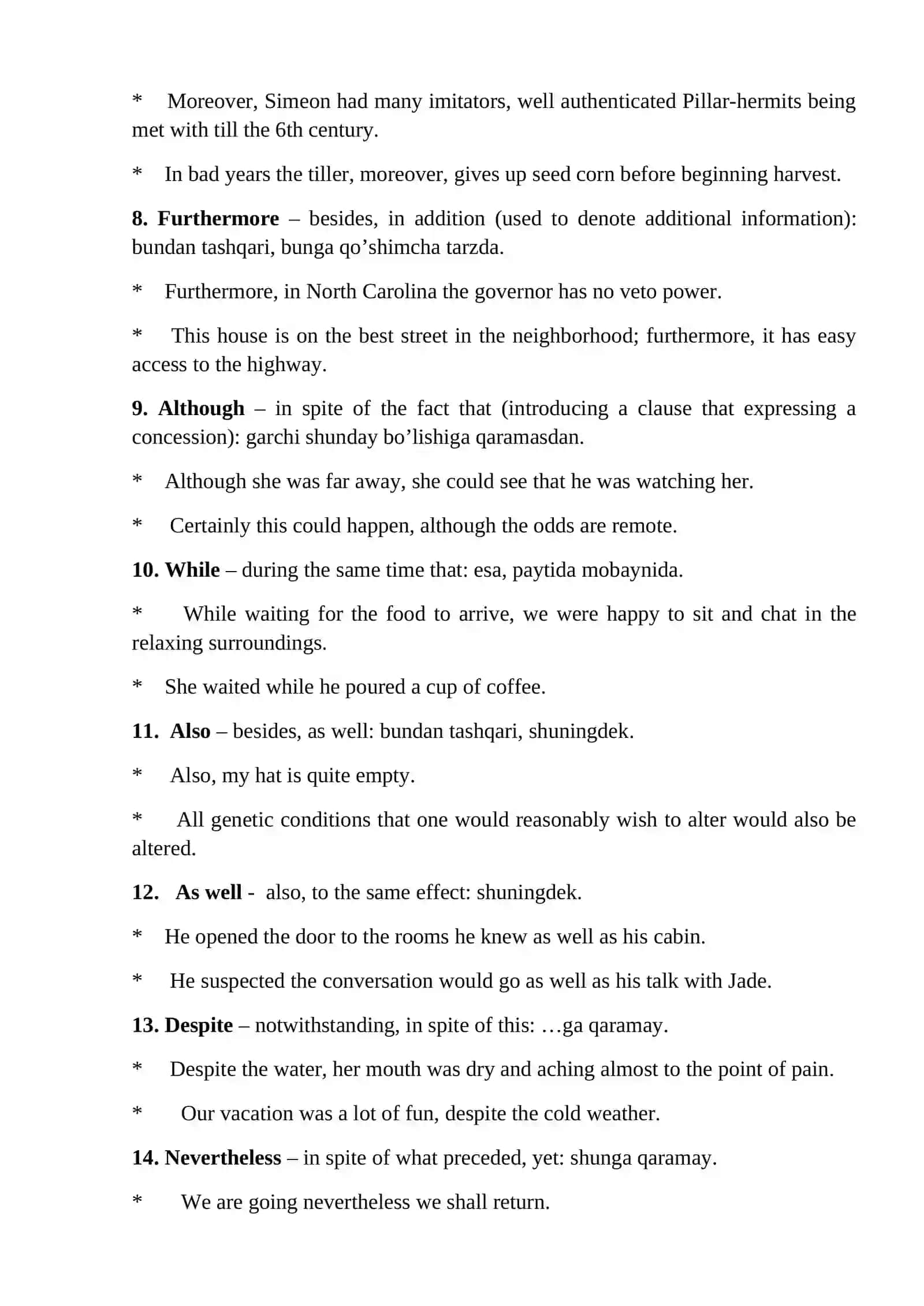 Presenting an argument 2