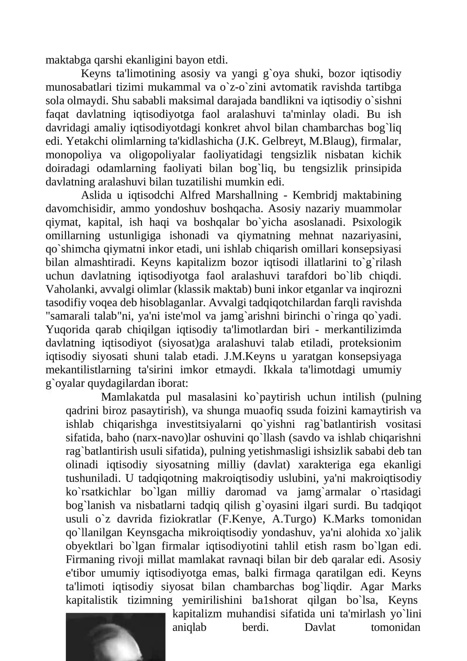 IQTISODIYOTNI DAVLAT TOMONIDAN TARTIBGA SOLISH TA’LIMOTLARI 2