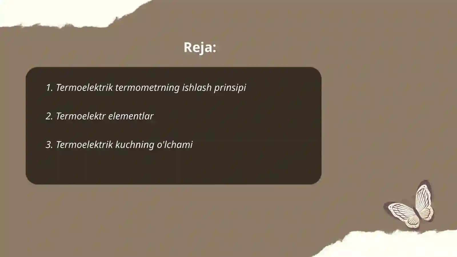 Termoelektrik termometrlar 2