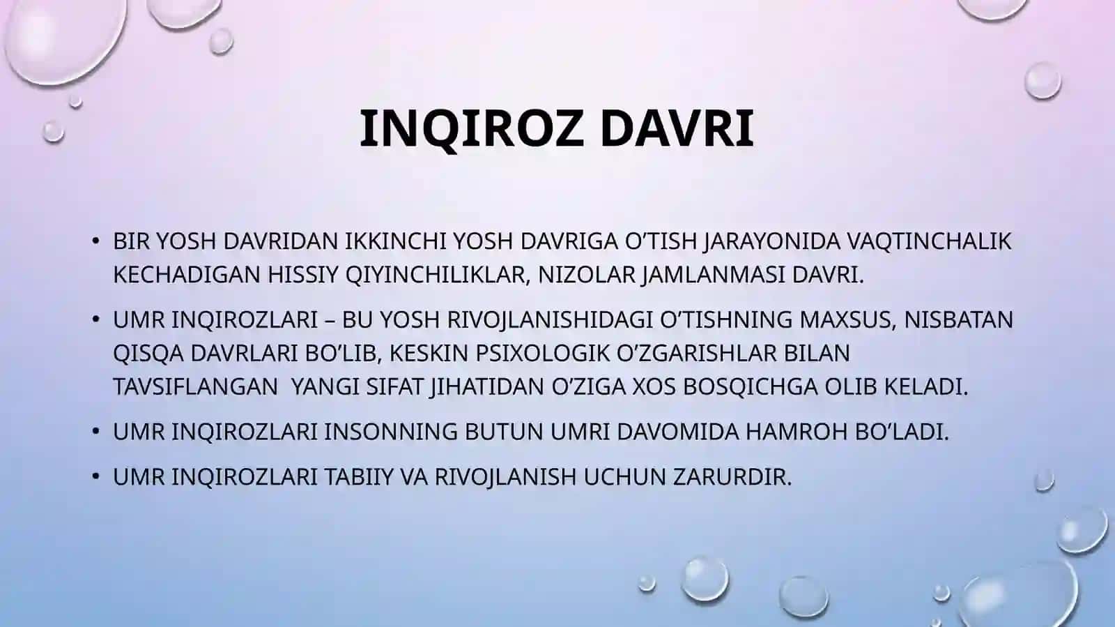 Umr Davrlari inqirozlari 2