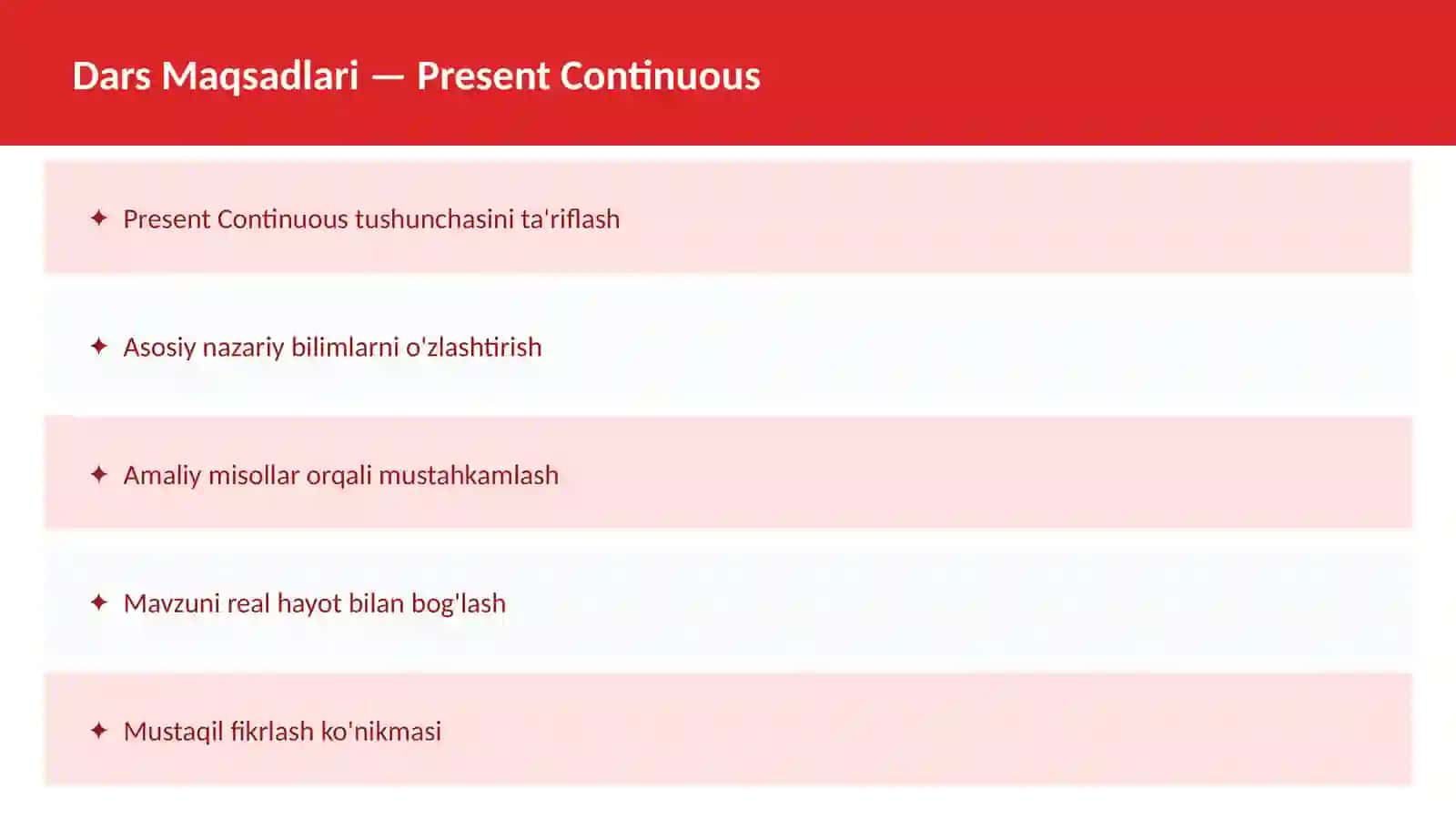 Present Simple 2