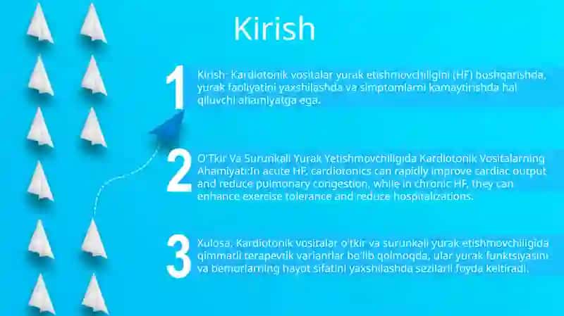 O'Tkir Va Surunkali Yurak Yetishmovchiligida Kardiotonik Vositalarning Ahamiyati 2