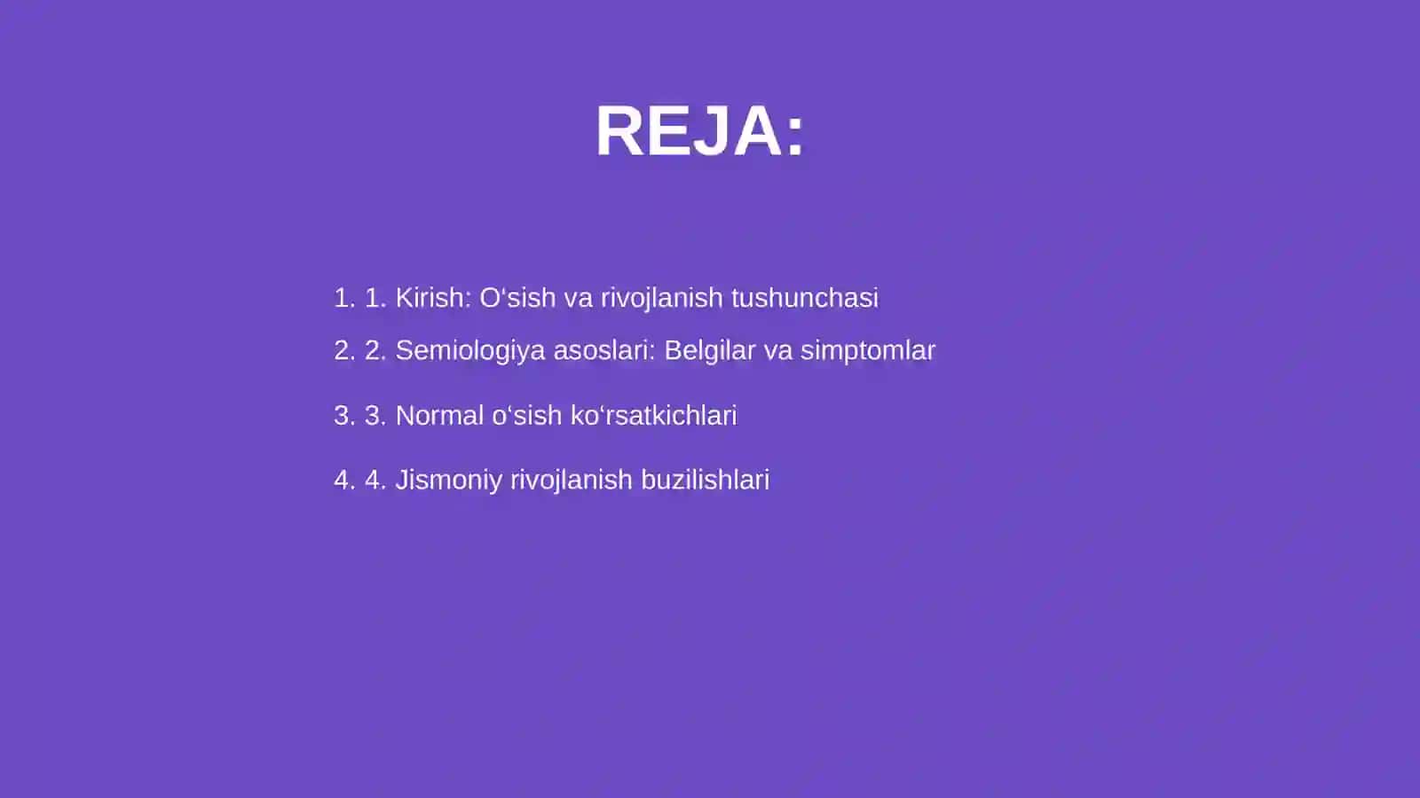 Bolalar oʻsish va rivojlanishi buzilishlari semiotikasi 2