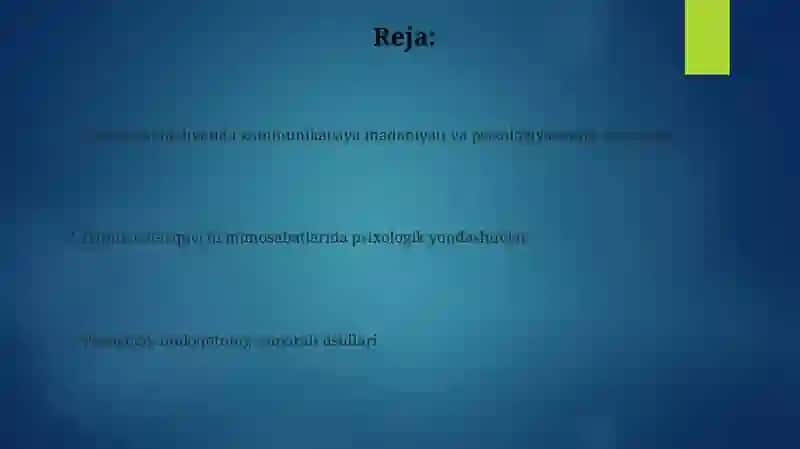O'qituvchining kasbiy faoliyati dam olish madaniyati va psixologiyasi 2
