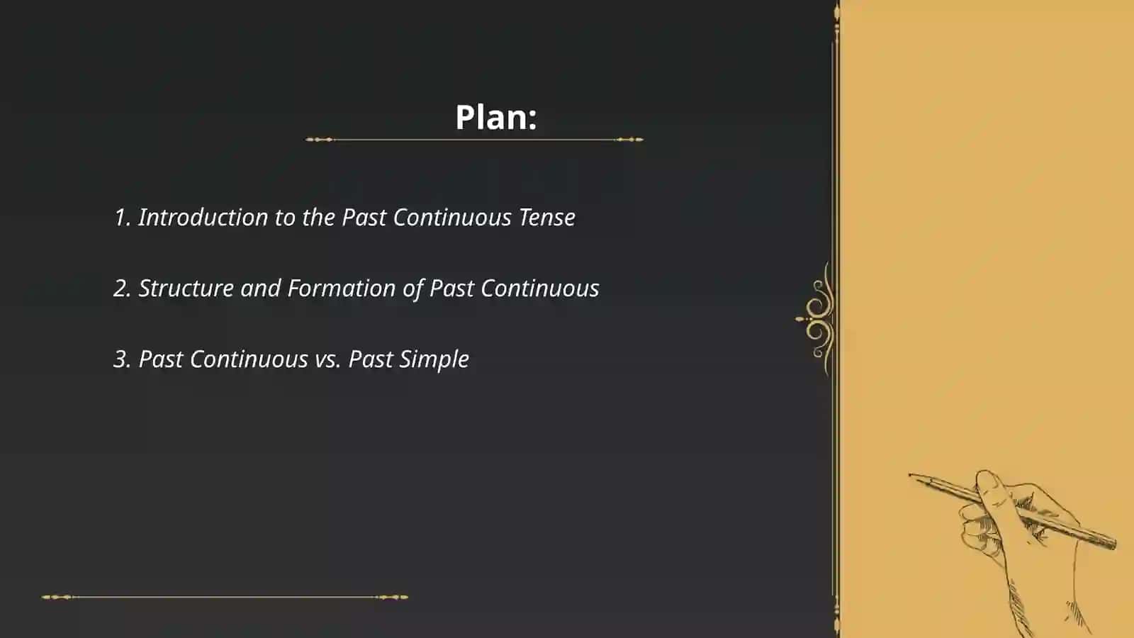Past Continuous 2
