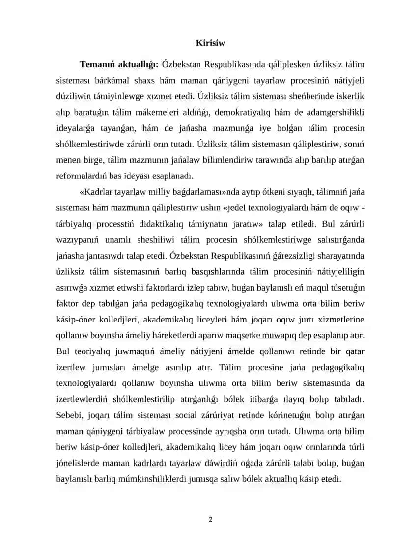 Kurs ishi 2