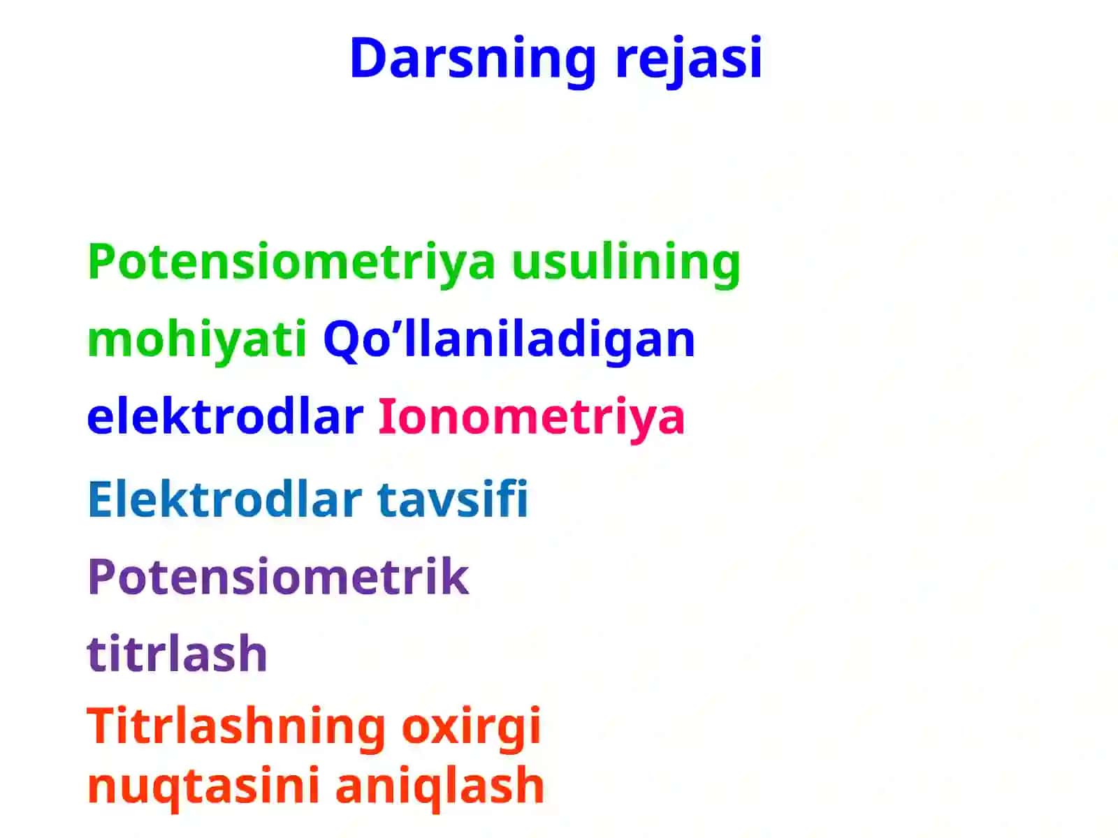 POTENSIOMETRIYA BEVOSITA NA BILVOSITA POTENSIOMETRYA 2