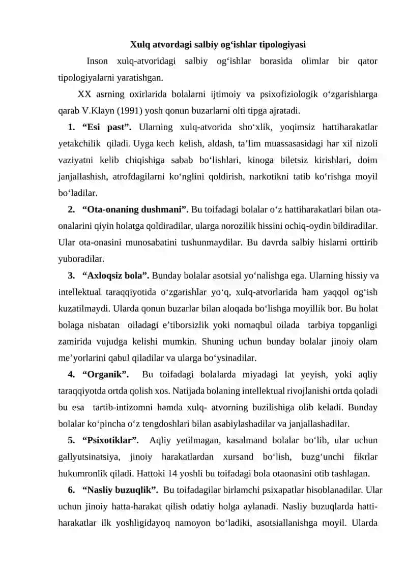 Xulq motivlari 2
