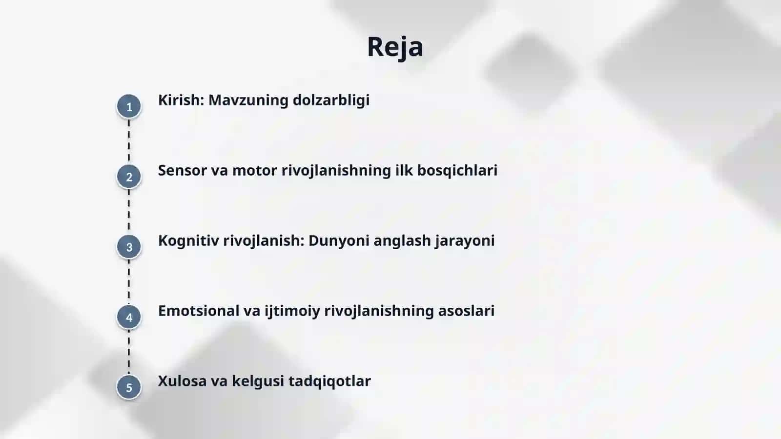 Ontogenizning ilk bosqichlarida insonning psixik rivojlanishiga xos xususiyatlar 2