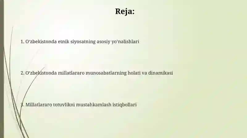 O'zbekistonda etnik siyosat va millatlararo munosabatlar 2