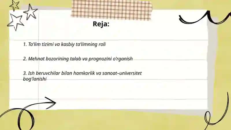 Mehnat bozorida raqobatbatdosh mutaxassis tayyorlash omillari 2