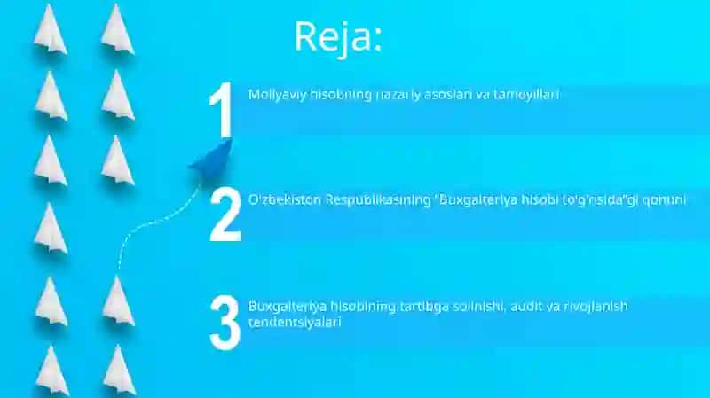 Moliyaviy hisobning nazariy asoslari.Buxgalteriyahisobiqonuni 2