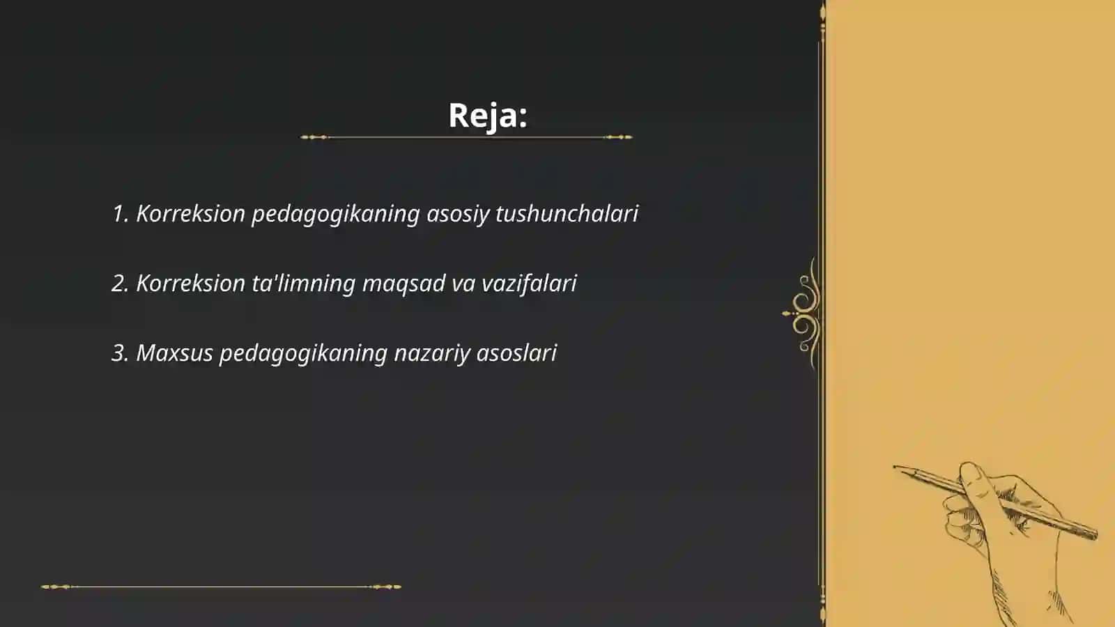 Korreksion (maxsus) pedagogikaning asosiy, tamoyillari va metodlari 2
