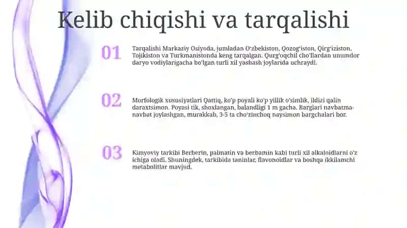 Anorning Sanoat Navlarining Tavsifi Va Xususiyatlari 2