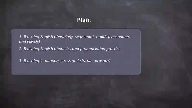 Teaching language system elements 2