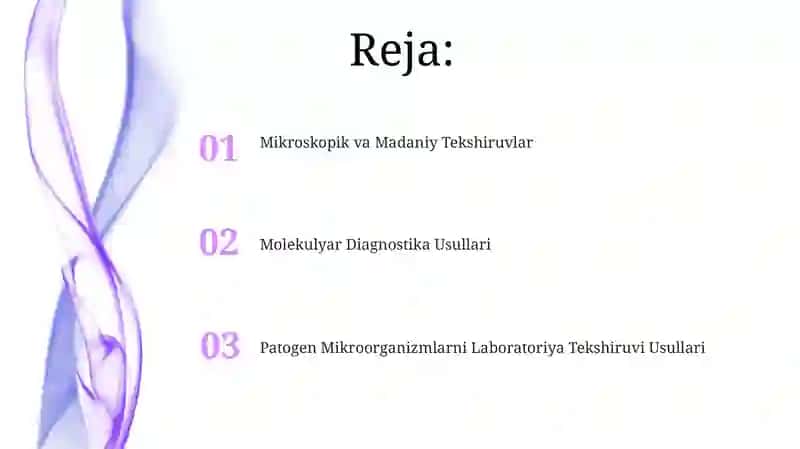 Patogen Mikroorganizmlarning Laboratoriyada Tekshiruv Usullari 2