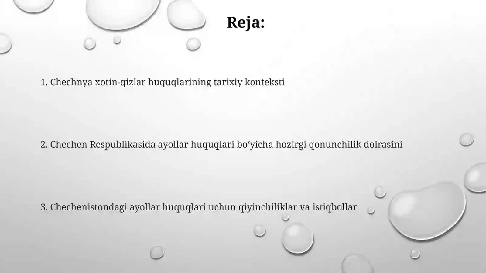 Chetnamlakatlar qonunchiligida ayollar huquqlari 2