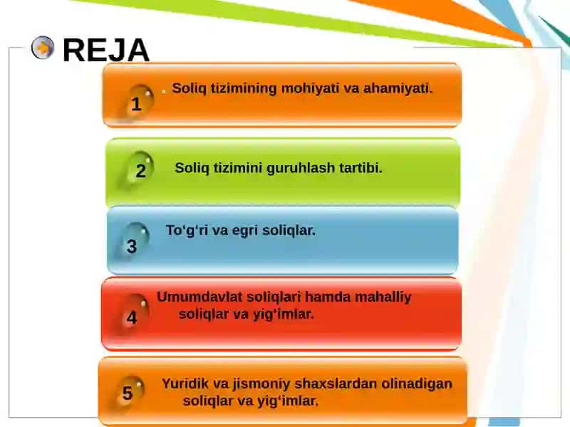 Soliq tizimi 2