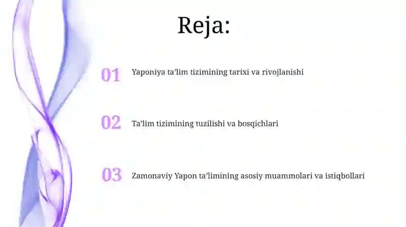 Yaponiya ta'lim tizimi 2