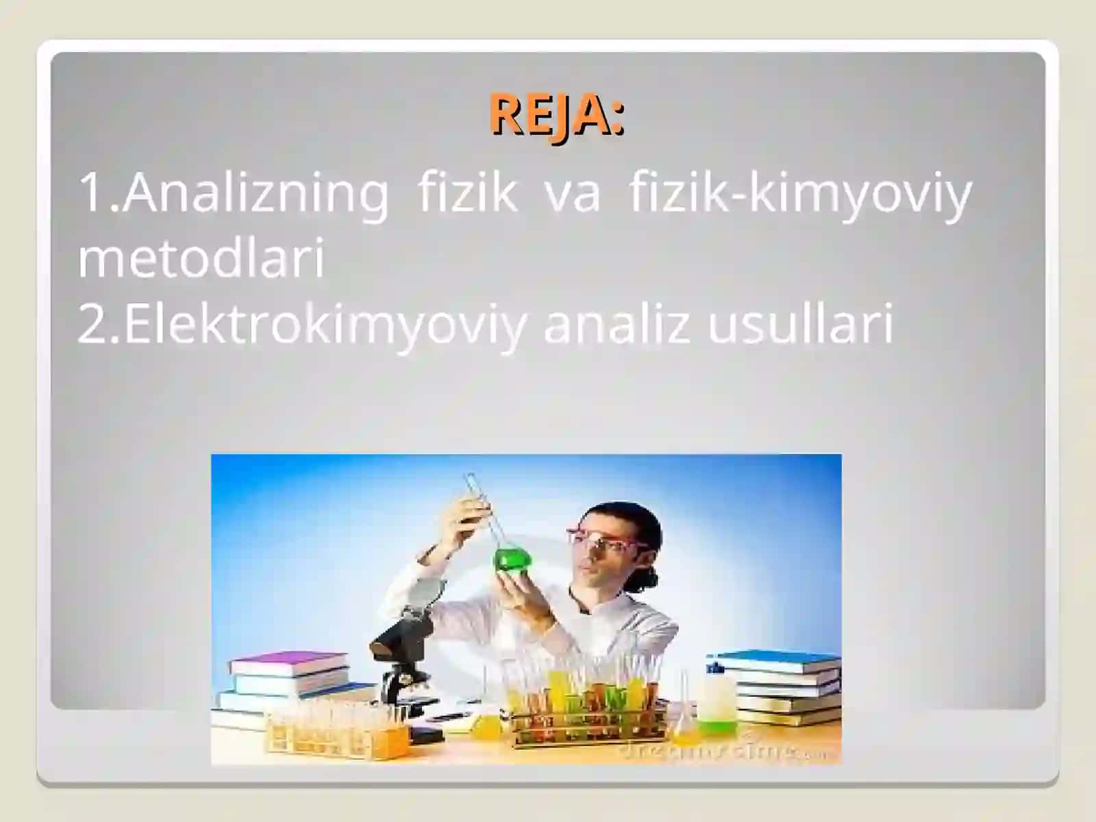 Elektron kimyoviy analiz 2