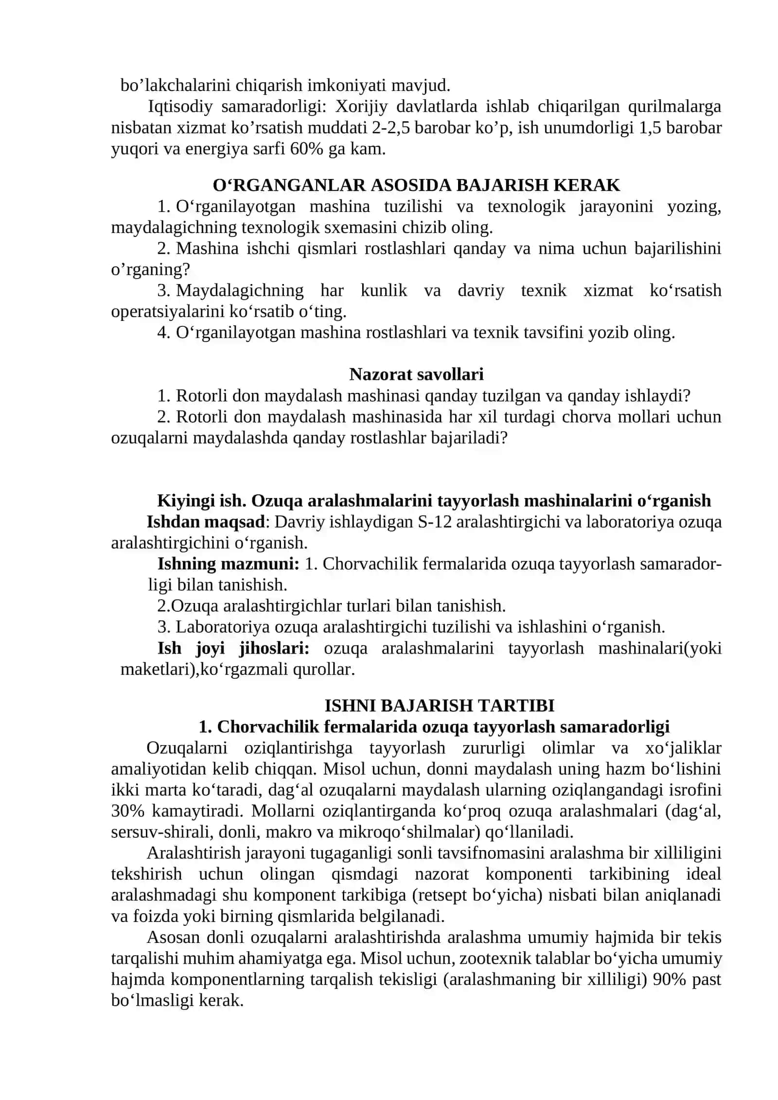 Rotor don maydalash mashinasi 2