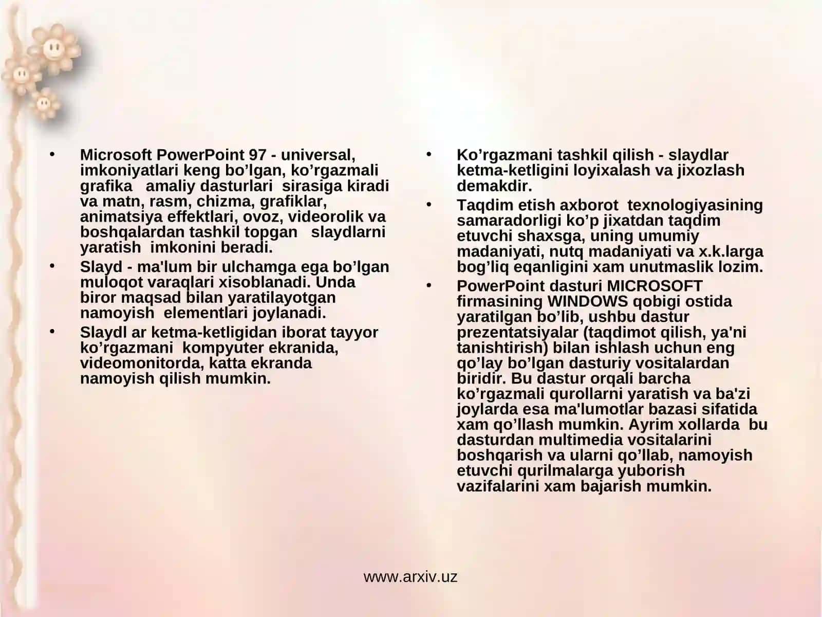 Microsoft PowerPoint 97 2