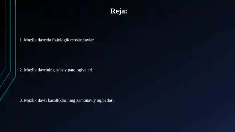 Shila davri fiziologiyasi va patologiyasi 2