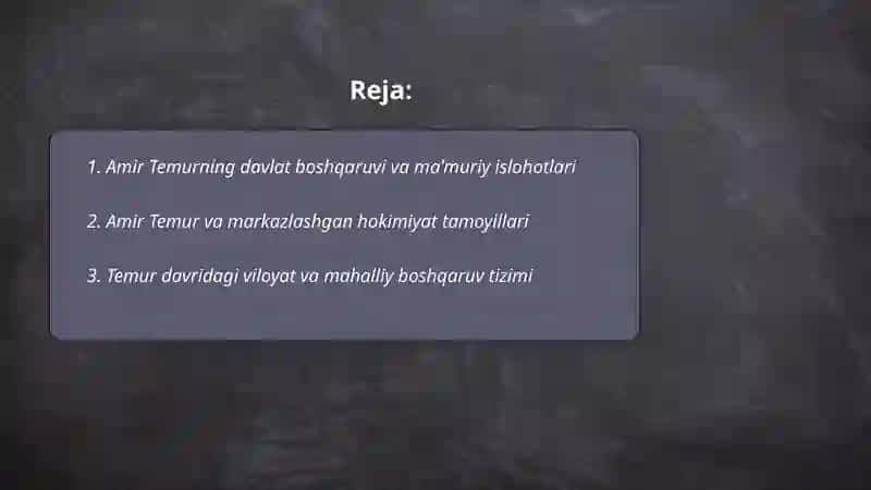 Amir Temur buyuk davlat arbobi 2