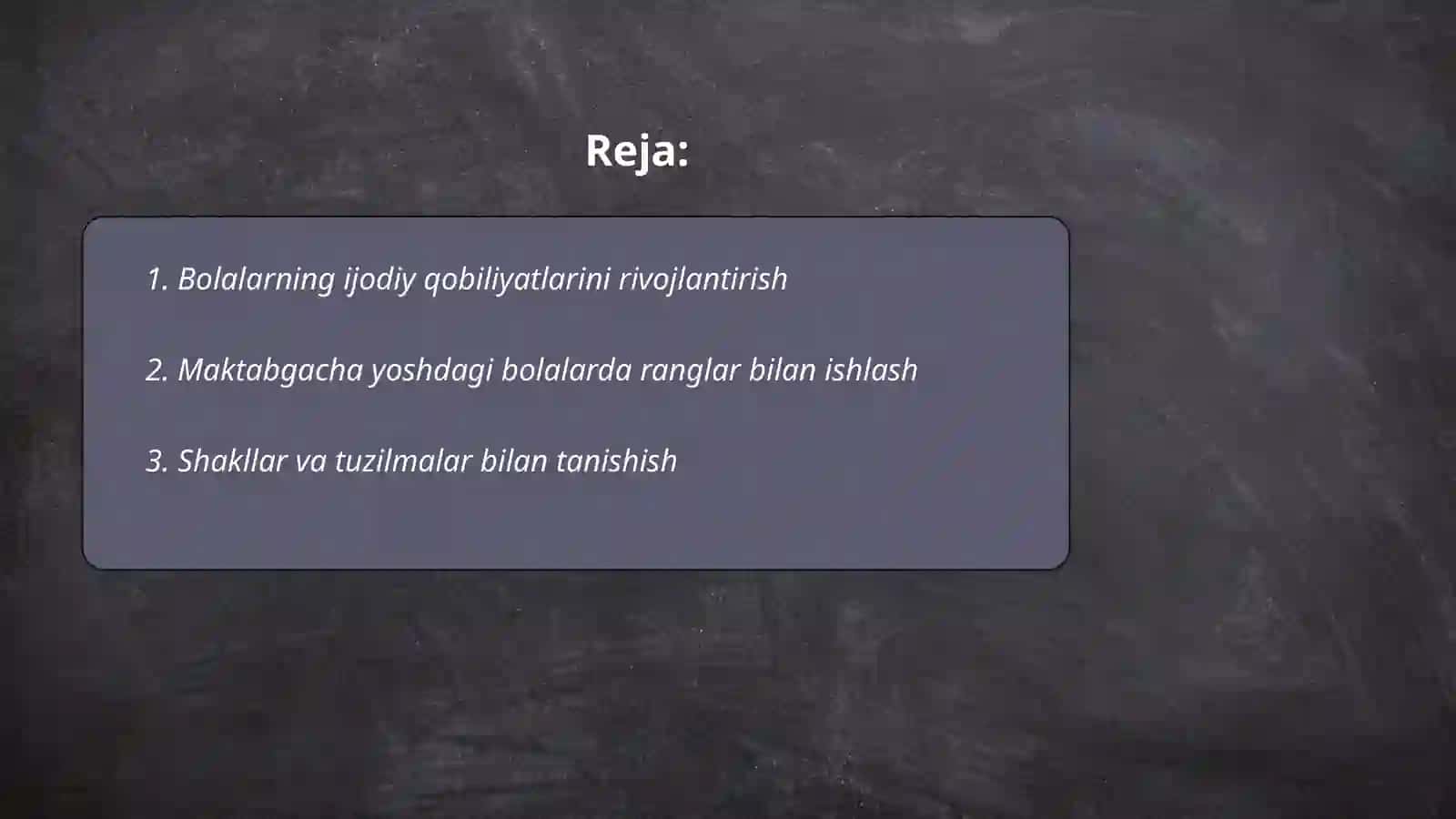 Bolalar uchun dizayn faoliyatining maqsadi 2
